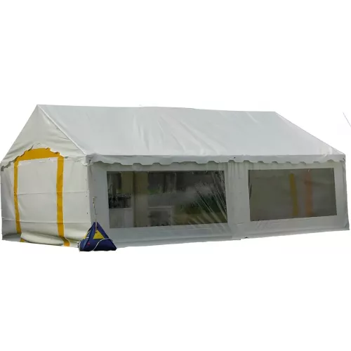 Tente de réception 5 x 8 m - Plein Air - 40 m² - Complet cristal