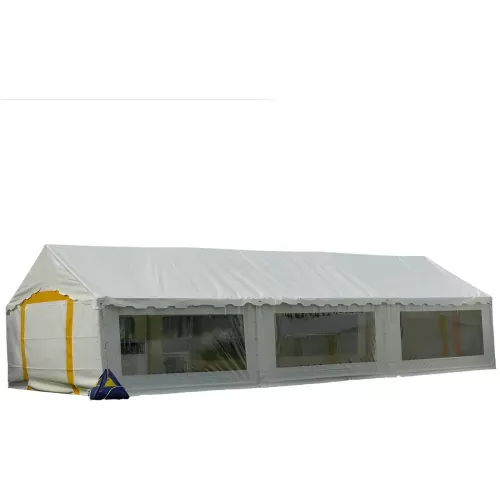 Tente de réception 5 x 12 m - Plein Air - 60 m² - Complet cristal