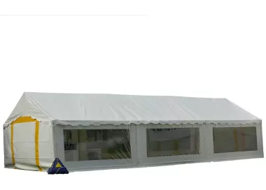 Tente de réception 5 x 12 m - Plein Air - 60 m² - Complet cristal