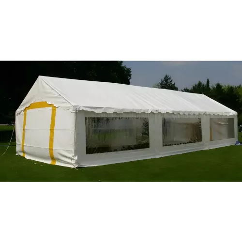 Tente de réception 5 x 12 m - Plein Air - 60 m² - Complet cristal