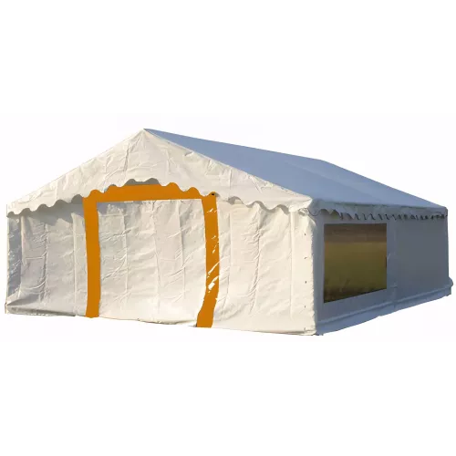Tente de réception 6 x 8 m - Super Plein Air - 48m² - Complet blanc
