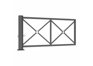Barrière tournante décorative PROCITY