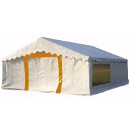 Tente de réception 6 x 8 m - Super Plein Air - 48m² - Complet cristal
