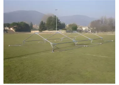 Tente de réception 6 x 12 m - Super Plein Air - 72 m² - Complet mixte