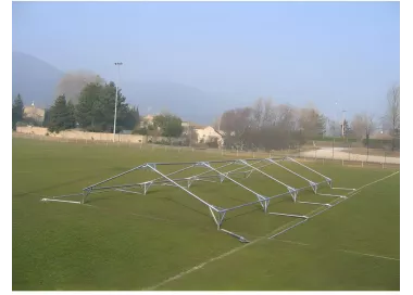 Tente de réception 6 x 16 m - Super Plein Air - 96 m² - Complet mixte