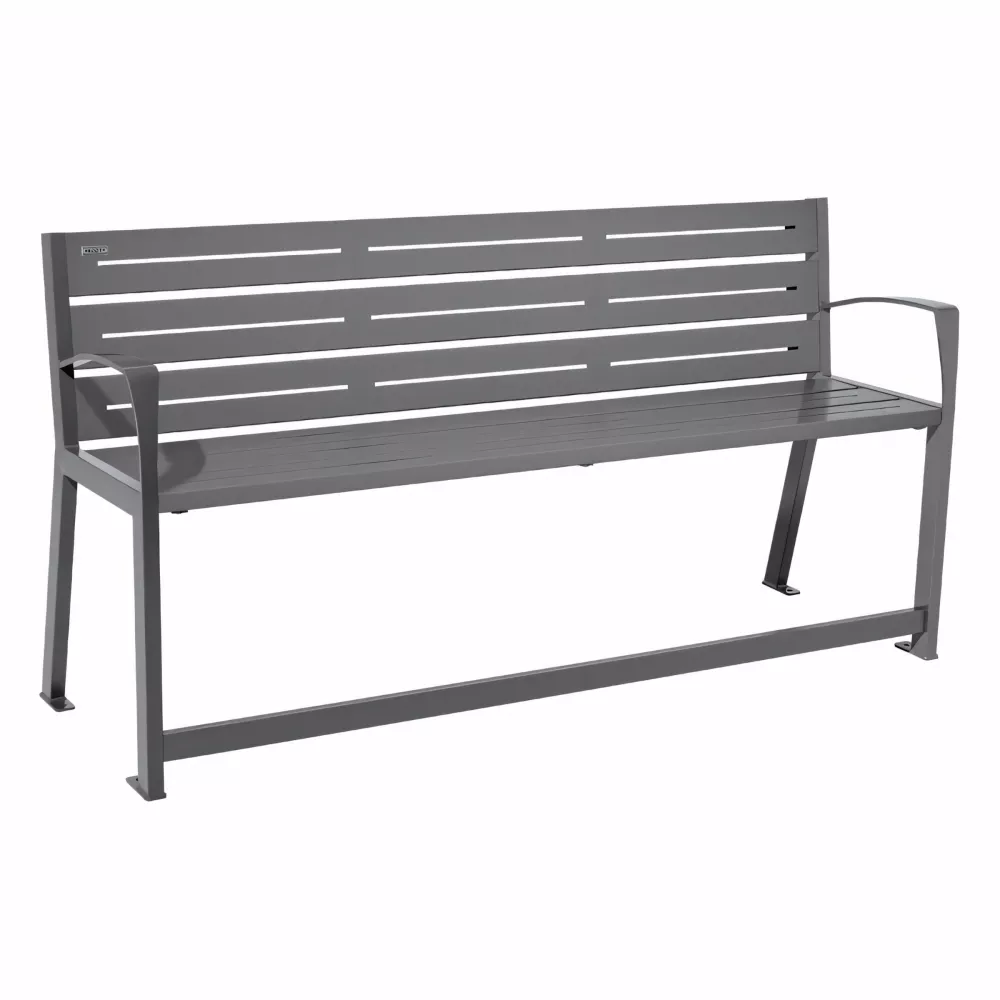 Banc acier Silaos® spécial sénior PROCITY Banc acier Silaos® spécial sénior PROCITY