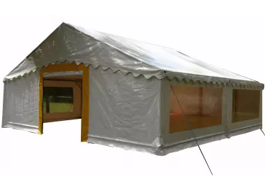 Tente de réception 8 x 8 m - Super Plein Air - 64 m² - Complet mixte