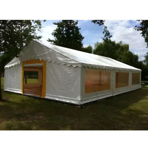 Tente de réception 8 x 12 m - Super Plein Air - 96 m² - Complet mixte