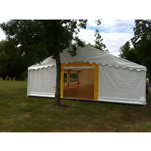 Tente de réception 8 x 12 m - Super Plein Air - 96 m² - Complet blanc