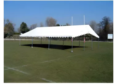 Tente de réception 8 x 12 m - Super Plein Air - 96 m² - Toit + armature