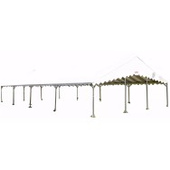 Tente de réception 8 x 16 m - Super Plein Air - 128 m² - Toit + armature