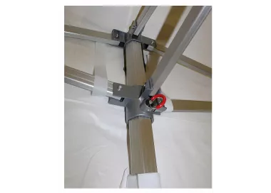 Barnum pliant Pro - 3 x 3 m - Toit + armature - blanc