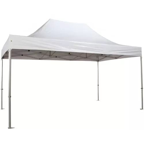 Barnum pliant Pro - 3 x 4,5 m - Toit + armature - blanc
