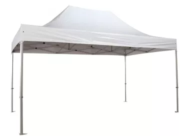 Barnum pliant Pro - 3 x 4,5 m - Toit + armature - blanc