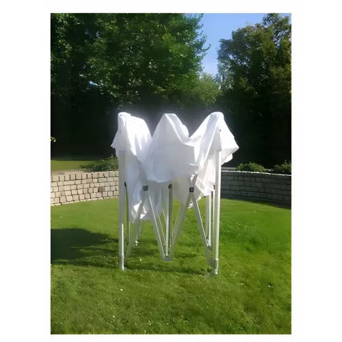 Barnum pliant Pro - 3 x 4,5 m - Toit + armature - blanc