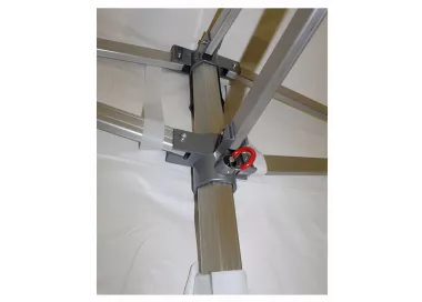 Barnum pliant Pro - 3 x 6 m - Toit + armature - blanc