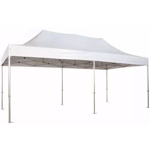 Barnum pliant Pro - 3 x 6 m - Toit + armature - blanc
