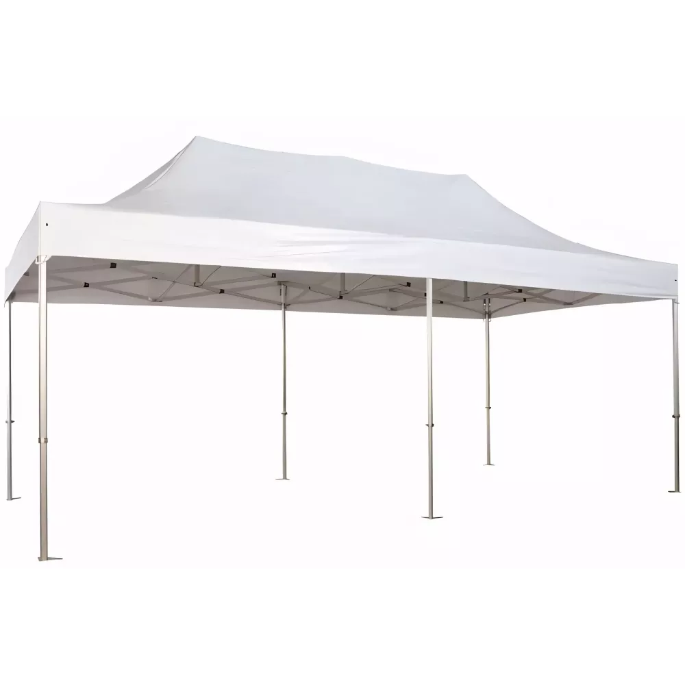 Barnum pliant Pro - 3 x 6 m - Toit + armature - blanc