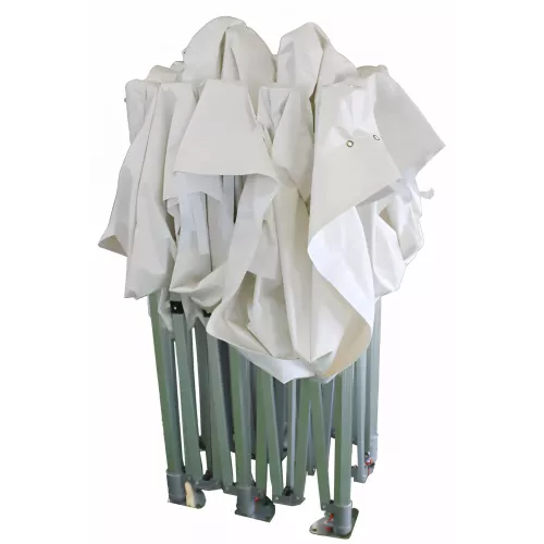 Barnum pliant Pro - 3 x 6 m - Toit + armature - blanc