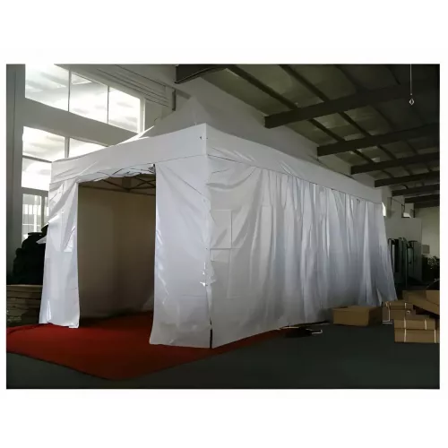 Barnum pliant Pro - 3 x 6 m - Toit + armature - blanc