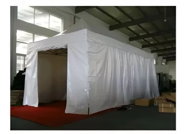 Barnum pliant Pro - 3 x 6 m - Toit + armature - blanc
