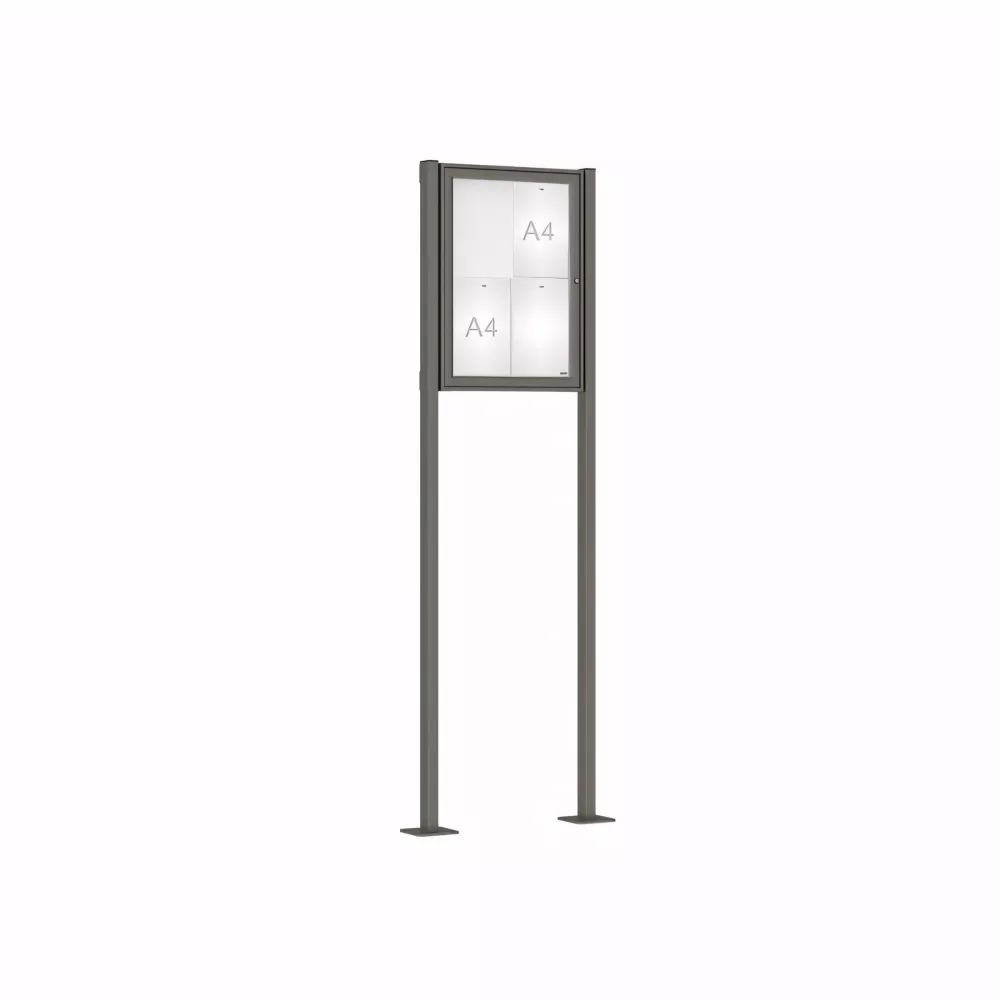 Vitrine Classique sur poteaux PROCITY