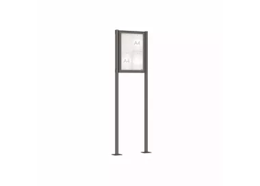 Vitrine Classique sur poteaux PROCITY