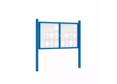 Vitrine 1000 sur poteaux Quatro PROCITY