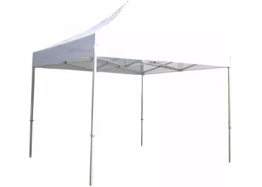 Barnum pliant Pro - 4 x 4 m - Toit + armature - blanc