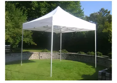 Barnum pliant Pro - 4 x 4 m - Toit + armature - blanc