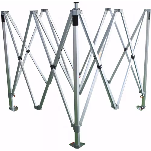 Barnum pliant Pro - 4 x 4 m - Toit + armature - blanc
