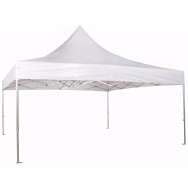 Barnum pliant Pro - 5 x 5 m - Toit + armature - blanc