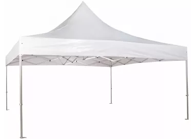 Barnum pliant Pro - 5 x 5 m - Toit + armature - blanc