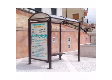 Station bus Voûte (poteaux carrés) PROCITY