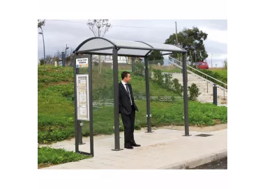 Station bus Voûte (poteaux carrés) PROCITY