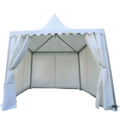 Tente Pagode Alu Garden - 3 x 3 m - Ht 2,20m - complète
