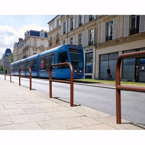 Arceau renforcé Ø60mm peint sur galva PROCITY