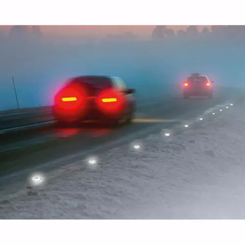 Plot routier en verre Ø100mm PROCITY