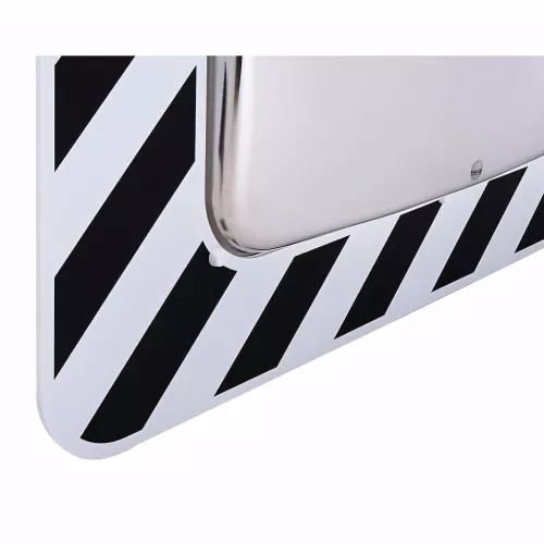 Miroir d'agglomération Inox et anti-givre/anti-buée PROCITY