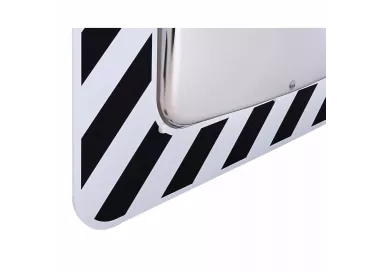 Miroir d'agglomération Inox et anti-givre/anti-buée PROCITY