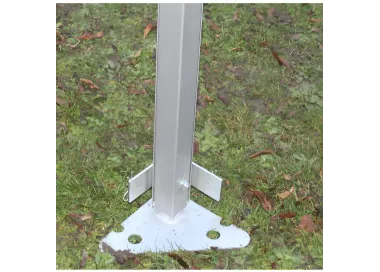 Tente Pagode Alu Garden - 3 x 3 m - Ht 2,20m - complète