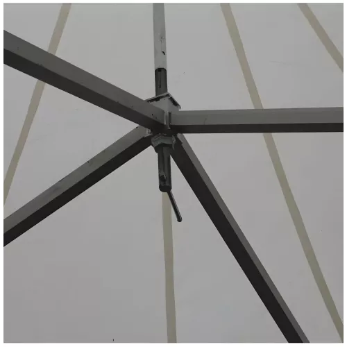 Tente Pagode Alu Garden - 3 x 3 m - Ht 2,50m - complète