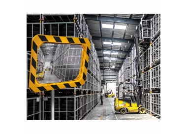 Miroir de sécurité garantie intégrale Polymir® ou P.A.S® jusqu'à 3 ans. PROCITY