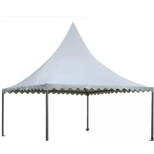 Tente Pagode Alu Garden - 4 x 4 m - Ht 2,20m - complète