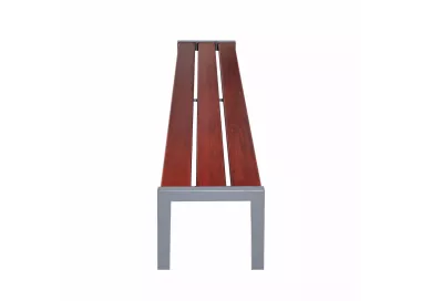 Banquette Silaos® acier et bois PROCITY
