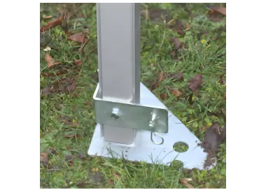 Tente Pagode Alu Garden - 4 x 4 m - Ht 2,50m - complète