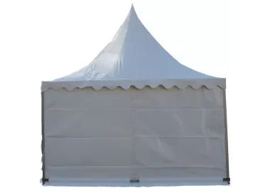 Tente Pagode Alu Garden - 4 x 4 m - Ht 2,50m - complète