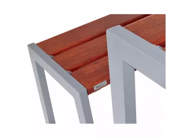Table de pique-nique Silaos® acier et bois PROCITY