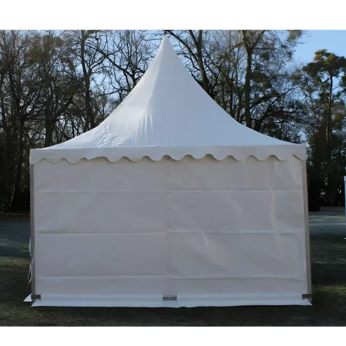 Tente Pagode Alu Garden - 4 x 4 m - Ht 2,50m - complète