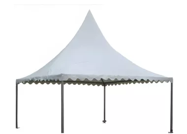 Tente Pagode Alu Garden - 4 x 4 m - Ht 2,50m - complète
